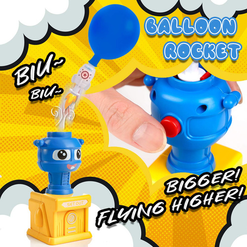 Set De Juguetes Para Coche Partywoo Con 72 Globos Para Niños