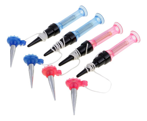 4pcs Tee Duradero Flexible De Plástico Primavera Golf Tees