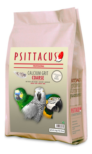 Calcio Calcium Grit Aves Medianas Y Grandes  Psittacus 8kg
