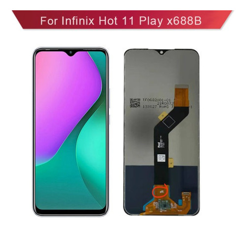 Pantalla + Tactil 3/4 Completa Infinix Hot 11 10 Play X688