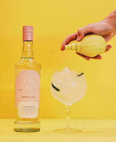Gin Merle London Dry 750ml Premium 40% Vol 12 Botanicos