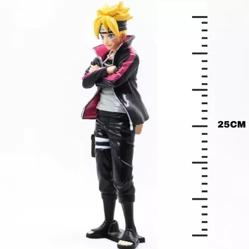 Boruto Action Figure Boneco Filho Do Naruto Uzumaki 25cm