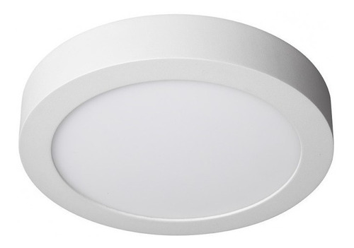 Foco Panel Plafon Led Sobrepuesto Redondo 24w