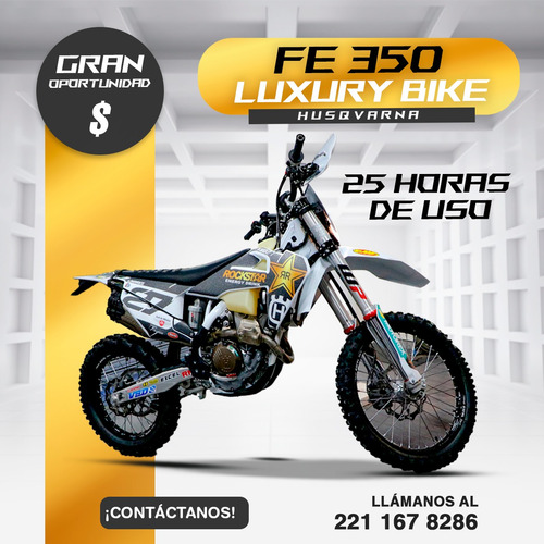 Moto Cross Husqvarna 350 2023