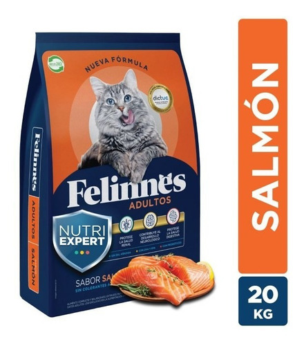 Felinnes Salmon 20kg (solo Flex Rm) | Distribuidora Mdr