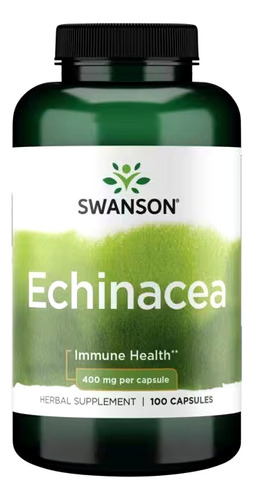 Echinacea 400mg 100 Capsulas Swanson 