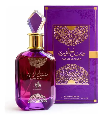 香水(女性用) Sabah Al Ward Eau de Parfum Delilah Perfume Árabe Sabah Al Ward Delilah Edp 100ml - Al Wataniah