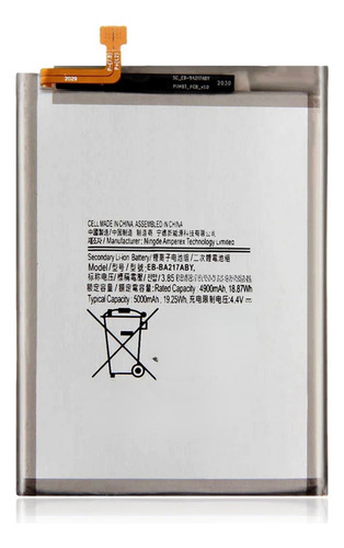 B.ateria Compatible Con Samsung A21s A217 Eb-ba217aby Promo!