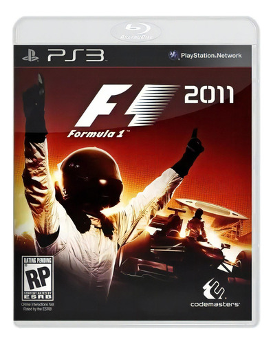 Jogo F1 Formula 1 2011 Mídia Física