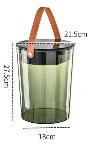 Cubo De Drenaje De De Té, Contenedor De Basura Para Verde