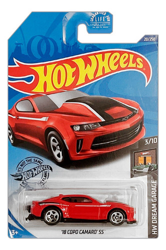 Hot Wheels Dream Garage '18 Copo Camaro Ss Red