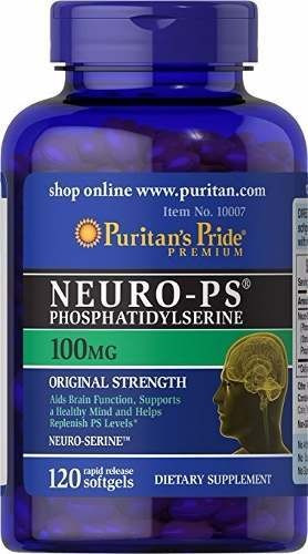 Suplemento em cápsula Puritan's Pride  Neuro-PS vitaminas Neuro-PS