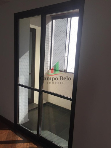 Imagem 5 de 15 de Apartamento Com 4 Dormitorios No Campo Belo - Ap140-2