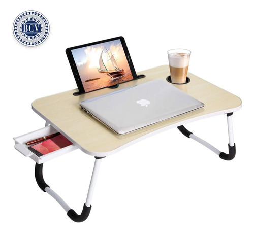 Mesa Plegable Cama Laptop Desayuno Comidas Con Bandeja