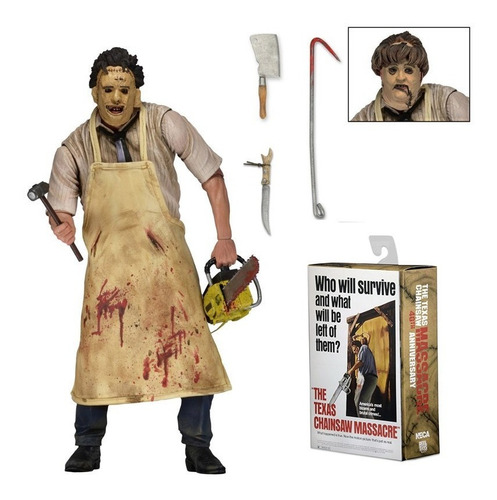 Texas Chainsaw Massacre Leatherface Acción Figura Modelo