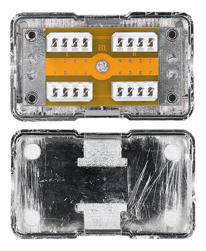 Caja De Conexiones Cat6 Abs Plástico Rj45 De Un Solo Puerto
