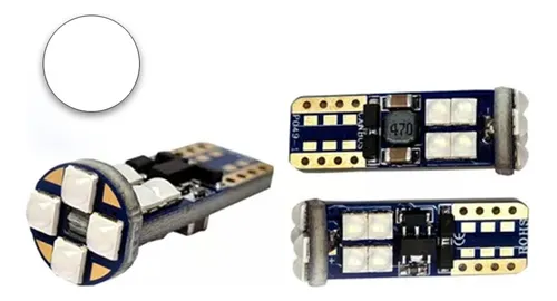 comprar 2 Bombillos Cocuyos T10 Led Alta Potencia Super Canbus