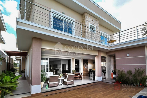 Casa À Venda, 389 M² Por R$ 1.900.000,00 - Condomínio Villa Lobos - Paulínia/sp - Ca0849