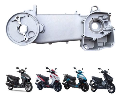 Carter Izquierdo Motoneta Completo Gs150 Trn150