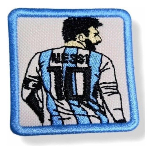 Parches Bordados Messi 100% Hilo