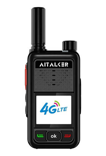 Walkie-talkie Dp1400  Radio 4g Con Tarjeta Sim  50km