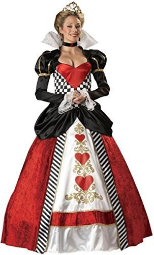 Disfraz Mujer - Reina De Corazones Disfraz Xl Tamaño Vestido