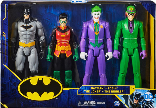 Dc Comics, Batman - Figura De Acción Coleccionable De 12 P.