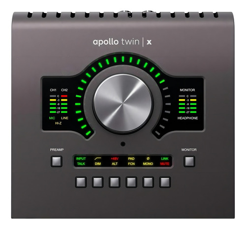 Interfaz Universal Audio Apollo Twin X Duo 127V