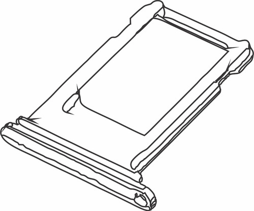 3x Bandeja Doble Sim Para Xperia C5 Ultra E5533 E5563