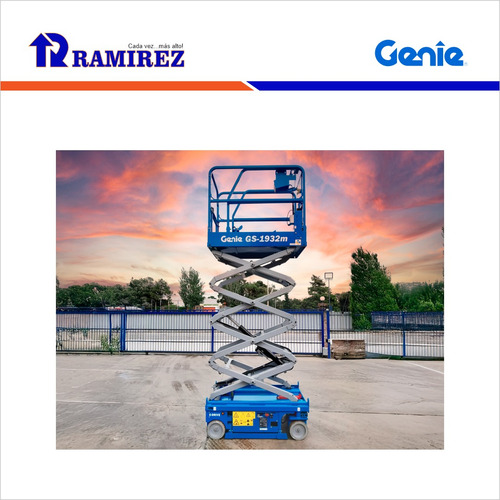 Plataforma De Elevacion Tijera Electrica Genie Andamio