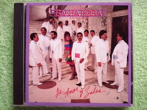 Eam Cd Gilberto Santa Rosa Y Su Orq. De Amor Y Salsa 1988