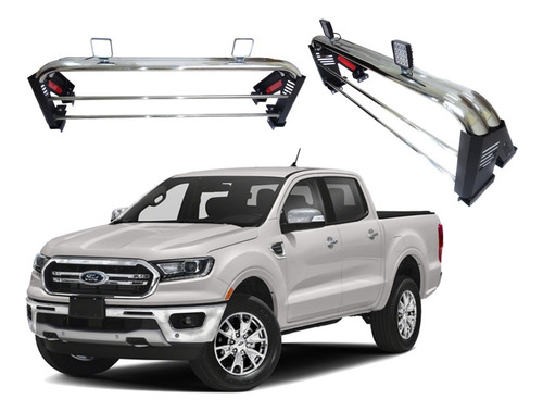 Barra Antivuelco Acero Kanroad Sport Ford Ranger 2012-2021