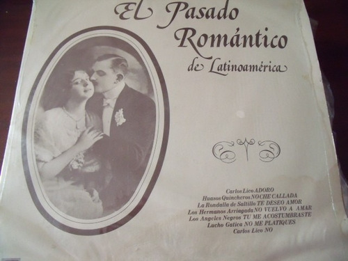 Lp El Pasado Romantico, Rondalla De Saltillo Y Varios Artist