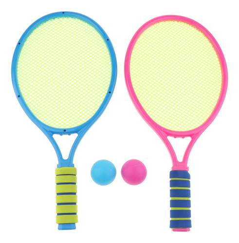 Juego De Tenis Con 2 Raquetas Y 2 Pelotas Diseño De Moda,