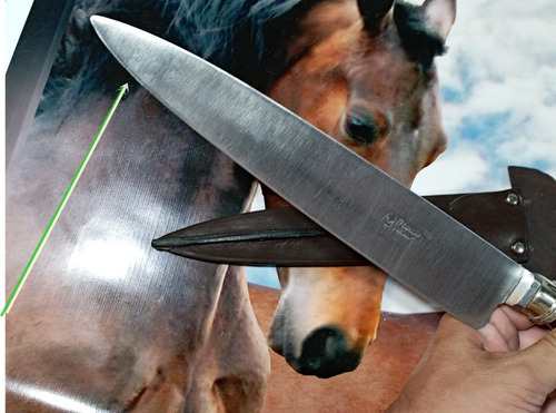 Cuchillo Lapacho Hoja 26 Cm Acero Boro Hermoso Envio Gratis