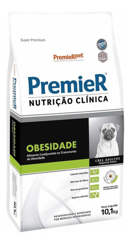 Imagem 1 de 1 de Premier Nutrição Clínica Obesidade Pequeno Porte