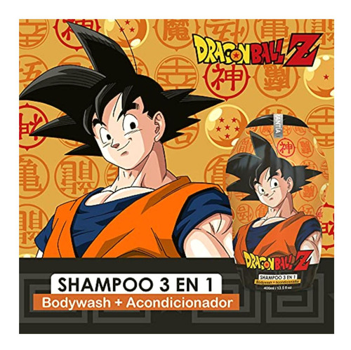 Dragon Ball Z ChampĂș 2d 3 En 1 Blumen, Color, 1 Count, Pack