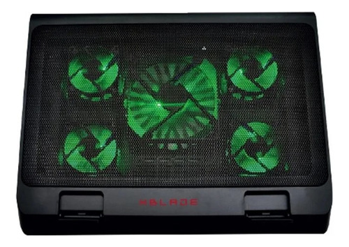 Cooler Gamer Xblade Glacius Gxb-h501 Para Laptop Hasta 17 Pu Color Negro