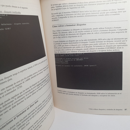 Libro Guia Dia A Dia Sistema Operativo Ms-dos 6.1 - Español (Usado)