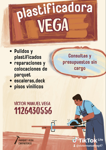 Plastificadora Y Parquetera Mv