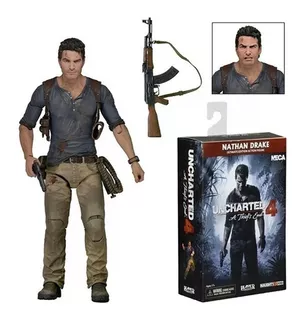 Figura Muñeco Juego Uncharted Nathan Drake Neca