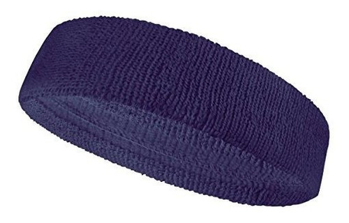 Couver Premium Calidad Elástico Terry Jefe Sweatband (1 Piez