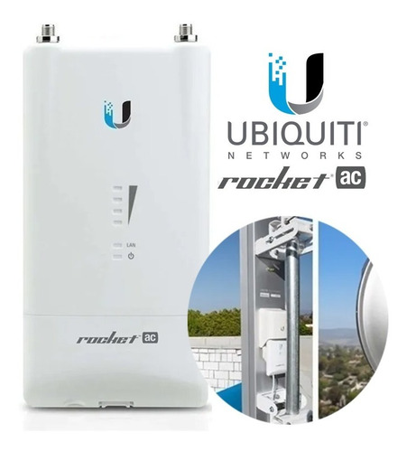 Ubiquiti Airmax Rocket Ac Lite Radio Base Basestation 5ghz