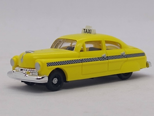 Imagen 4 de 10 de Nico Auto Antiguo Taxi Americano Escala H0 (rvh 208a)