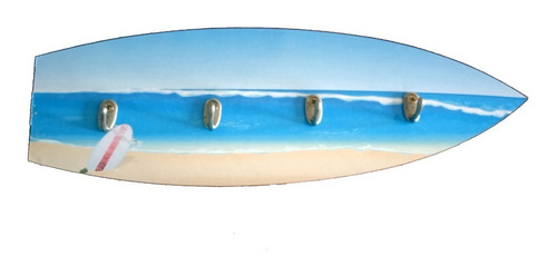 Imagem 2 de 3 de Porta Chaves Modelo Surf