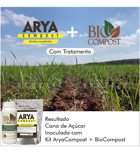 Biocompost Azospirillum + Bacillus Aryabhattai (4kits)