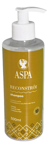 Aspa Shampoo Reconstrutor Vegano Sem Parabeno/silicone 300ml