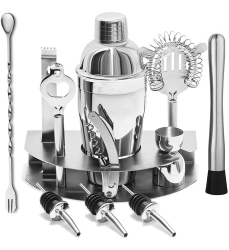 Kit De Accesorios De Bar Cóctel 12 Piezas