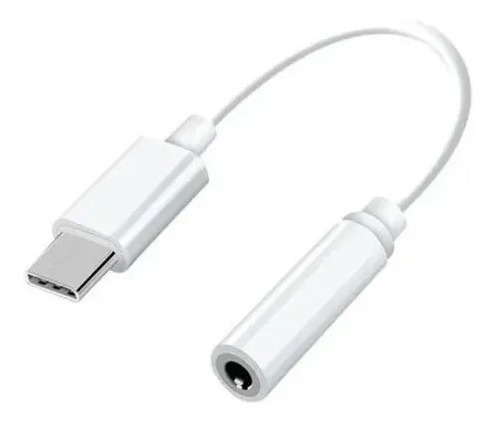 Adaptador De Audio Tipo C A Auxiliar Jack 3.5 Audífonos Usb