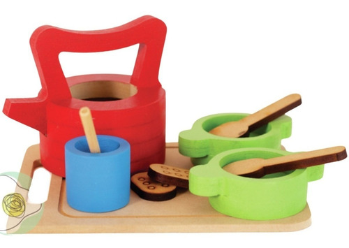 Set De Mate Infantil Bandeja Kit Juego Ludico Juguete Niños